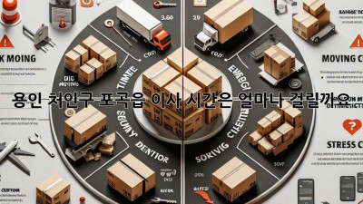 용인 처인구 포곡읍 이사, 시간은 얼마나 걸릴까요?